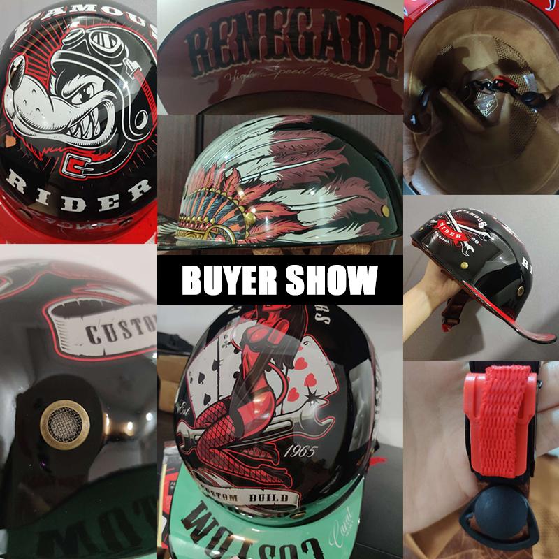2024 Open Face Adult Summer Retro Bicycles Vintage Half Helmet Baseball Cap Helmets Children Riding Motocross Men Women Kid