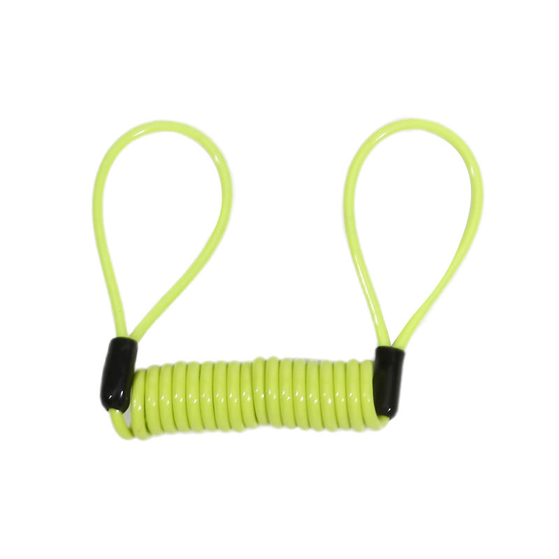 Motorcycle Helmet Reminder Spring Cable Lock Anti-Theft Rope Disc Lock Bicycle Security Theft Protection Travel Wire Rope