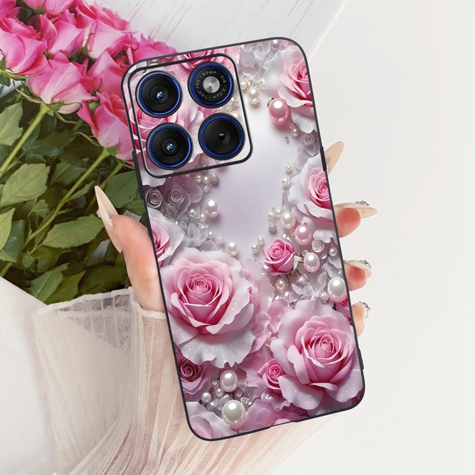 For Motorola Edge 70 Case XT2601-2 Luxury Butterfly Painted Cover Soft Silicone Case For Motorola Edge 70 Fusion Edge70 5G Shell
