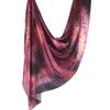 Silk Printed Scarf Wrap Shawl Ethnic Style Womens Lightweight Fashion Accessory 180x85cm
