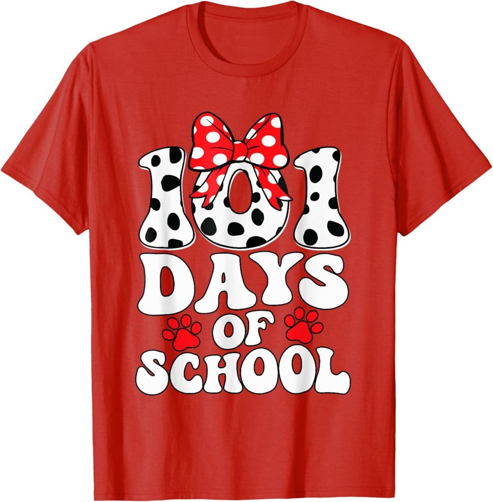 Happy 101 Days Of School Funny Student Teacher Cute Unisex T-Shirt