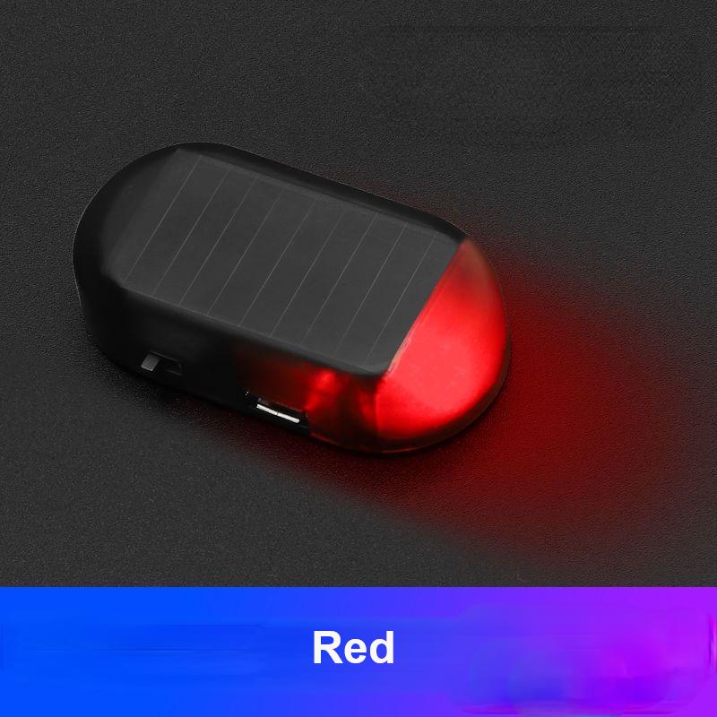 Имитация автомобильной сигнализации на солнечной энергии для предотвращения кражи