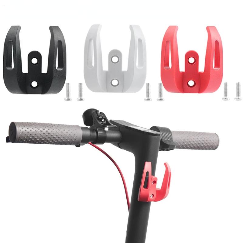 1Pc Electric Scooter Front Hanger Electric Scooter Accessories Scooter Bag Helmet Dual Claw Hook Bags Grip Storage Holder Rack