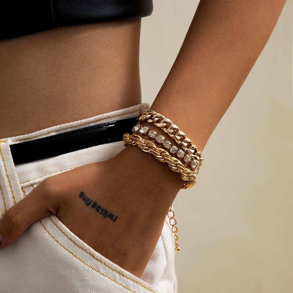 Высококачественные браслеты для женщин и мужчин, пустой цвет, панк-снаряд, кубинские браслеты-цепочки на руку, ювелирные изделия, подарки, тренд