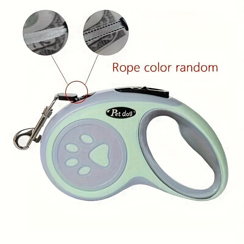 Поводок-рулетка для собак, прочный нейлон, управление одним нажатием, идеально подходит для прогулок на свежем воздухе и путешествий с мелкими и средними домашними животными.