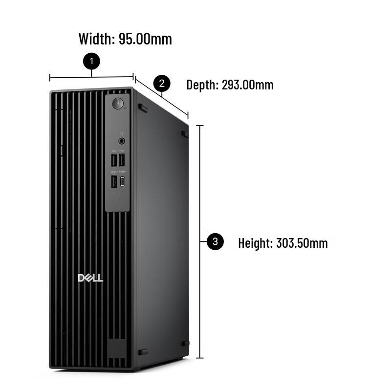 Dell Pro Slim QCS1250 Workstation PC (CN version)