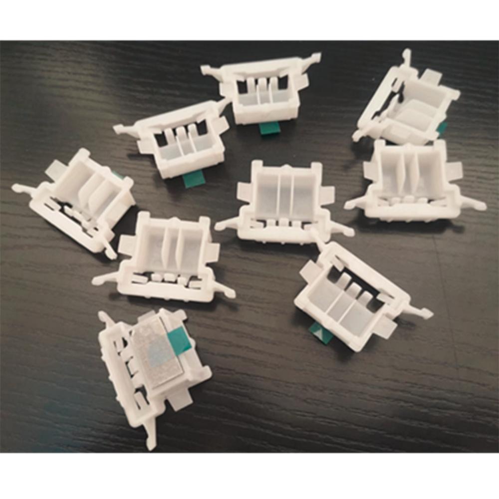 10Pcs For Jaguar XFL XEL Roof Moulding Drip Rail Clip Clips White