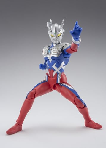 TAMASHII NATIONS SHFiguarts Ультрамен Ноль (Ультрамен Новое поколение Звезд Вер.) приблизительно. Подвижная фигура толщиной 150 мм, окрашенная из ПВХ и АБС-пластика
