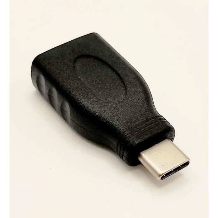 Моноблочный адаптер USB-C (папа) / A 3.0 (мама) - ЛИНЕЙНЫЙ - AD331