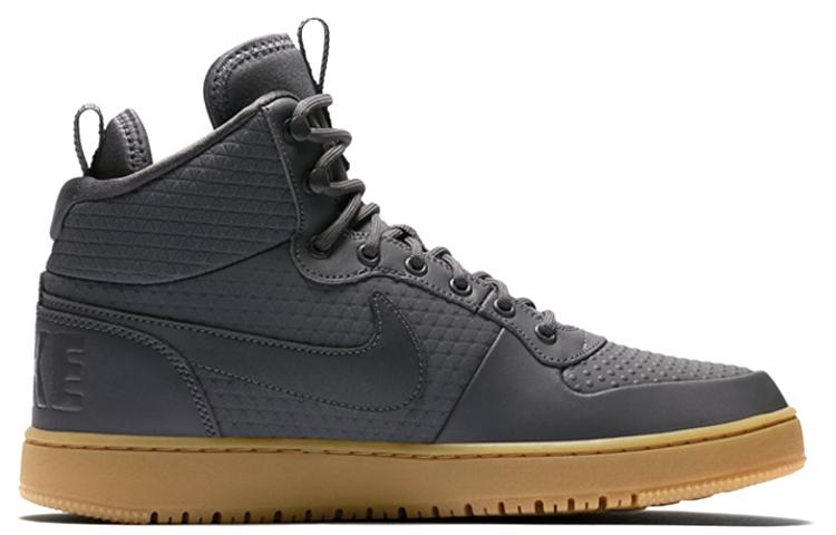 Nike Кроссовки Court Borough Mid Зимние Темно-серые AA0547-001