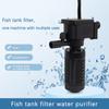 Oxygenation Submersible Filtration Water Purifier For Aquarium Fish Tank 3 In 1 Filter Mini Fish Tank Filter