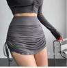 Women's High-Waist Pleated Drawstring Skort - Summer Sexy Slim Fit