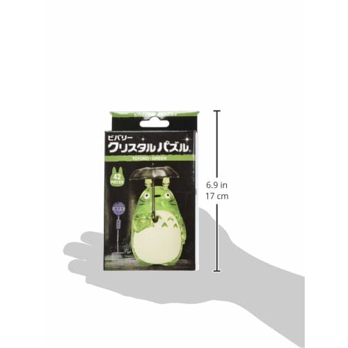 42 Piece Crystal Puzzle Totoro Green