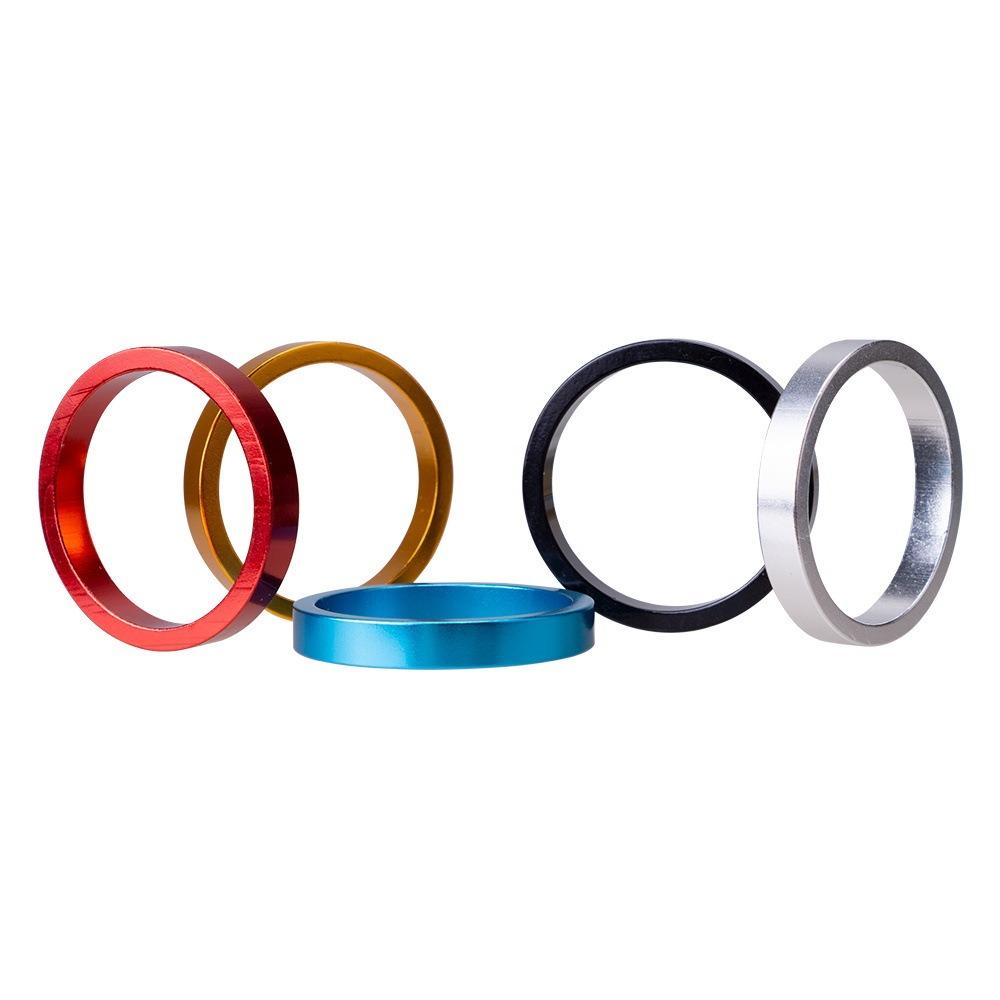 Aluminum Zinc Zinc Alloy Bicycle Headset Washer MTB Bike Front Fork Spacer Stem Spacers Bike Front Stem
