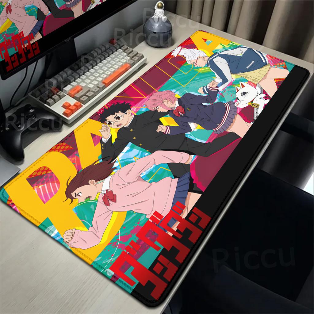 xcm Big Mousepad PC Keyboard Nonslip Deskmat Anime Dandadan Mice Pad Ayase Momo Takakura Ken Seiko Manga Office Accessories