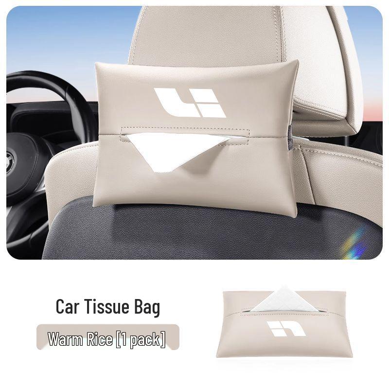 Ideal Car Tissue Box - Hanging Pull-out Design for Armrest