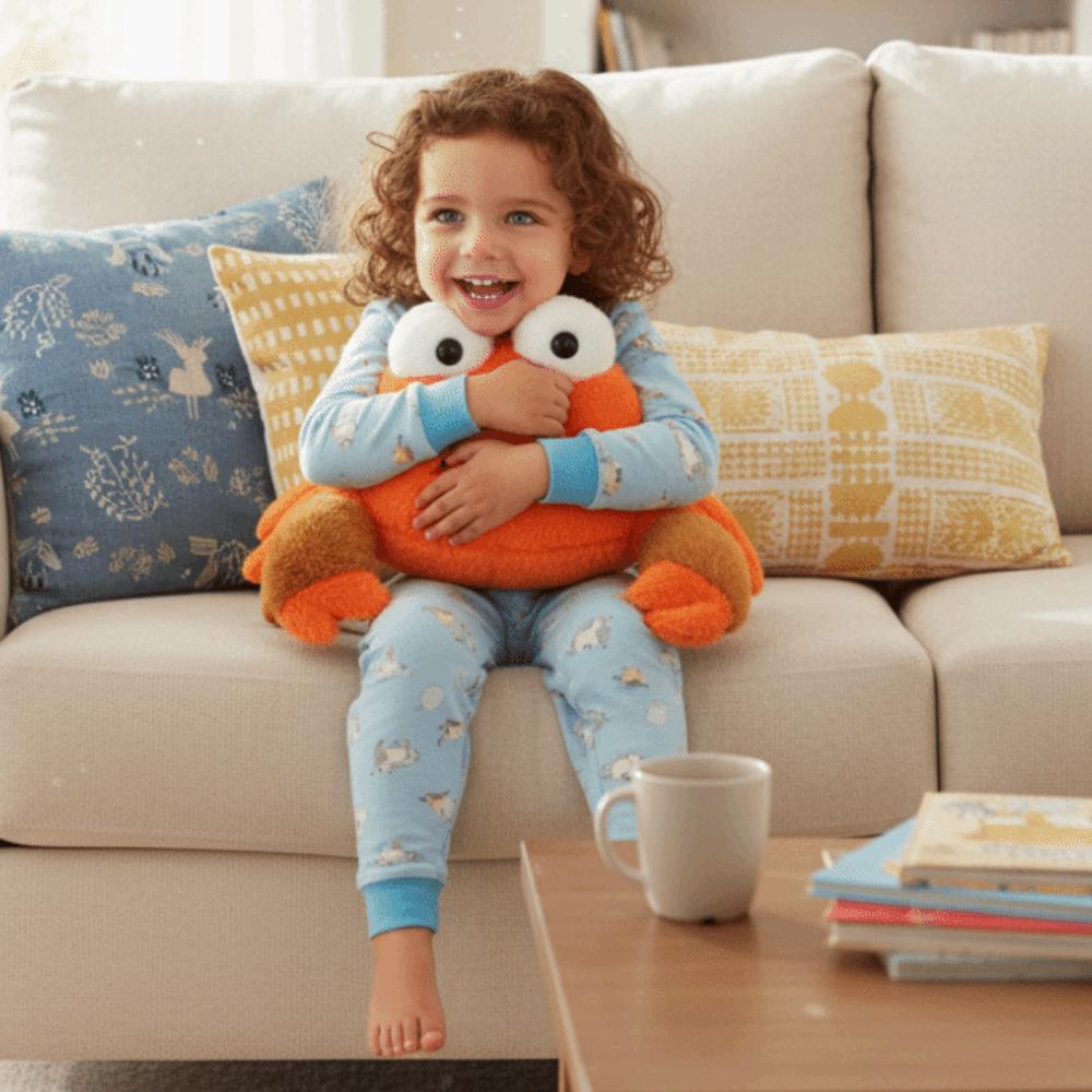 PP Cotton Animal Crab Dolls Simulation Sea Crab Plush Dolls Cute Crab Plush Toys  New Year