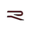 For VW New R logo Emblem Car Metal Body Tail Trunk Sticker Accessories For Volkswagen Tiguan Bora POLO PASSAT CC Touran GOLF J cg2
