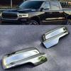 2pcs Chrome Cover Auto Rearview Mirror Cap Covers with Turning Light Style For Dodge Ram 1500