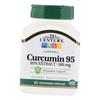 Curcumin, Curcumin 95, 21st Century 45vegcaps (71440017)