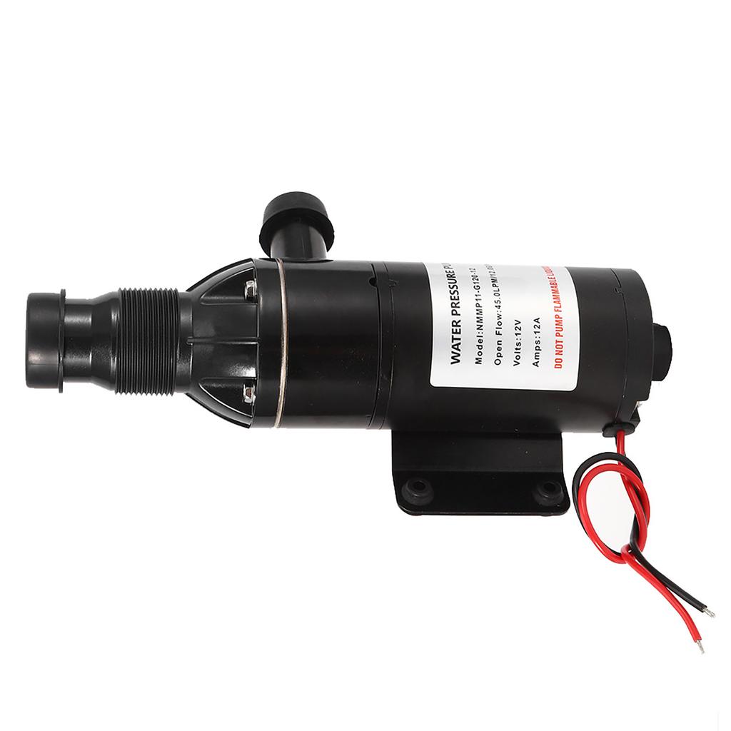 12V 45LPM 12GPM Waste Water Pump Self Priming Low Noise for Marine Boat RV Toilet Agricultural