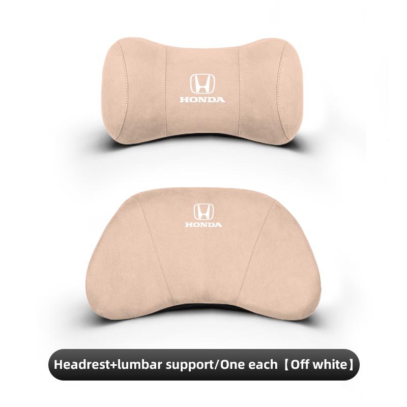WDM2 Car Neck Protection Pillow Headrest Lumbar Support For Honda Civic Fit Jazz Accord Pilot CRV Odyssey Passport City Shuttle HRV
