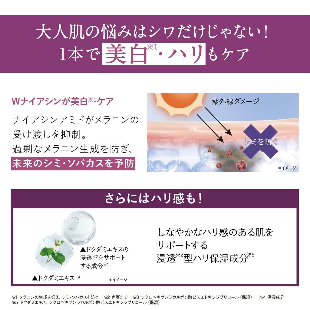 ORBIS The Wrinkle Regular Serum Serum, Size, 30g, (Wrinkle Improvement/Niacinamide) [Quasi-drug]