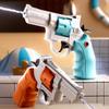 Игрушки Водяной Пистолет Револьвер, Летняя Уличная Пляжная Игрушка для Бассейна, Ролевой Пистолет Шерифа, Подарок на День Рождения для Детей