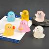 10Pcs Cartoon Ghost Figurines Miniatures Light In The Dark Ghost Statue  Car Accessories