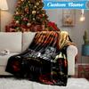 Custom Name Vibes Music Adele Blanket Lightweight Ideal Bedding Blanket Perfect for Travel, Camping, Living Rooms, Sofas, Christmas gift