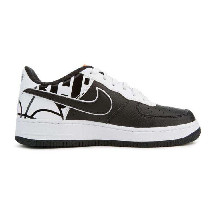 (GS) Nike Air Force 1 Low LV8 'NBA Pack - Black' Kids' 820438-014
