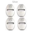 YSAG7 Car Door Lock Cover for SKODA Emblem Octavia Superb Kodiaq Fabia Rapid Spaceback Karoq Yeti Kamiq Metal Sticker Badge Decoration