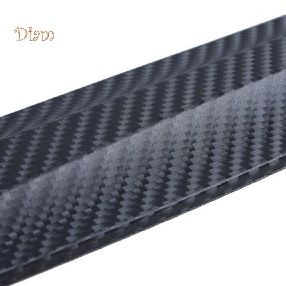 NO.NUM текстура из углеродного волокна для автомобиля, внедорожника, Защитная полоса для края бампера, защита от протирания, наклейка на дверь автомобиля