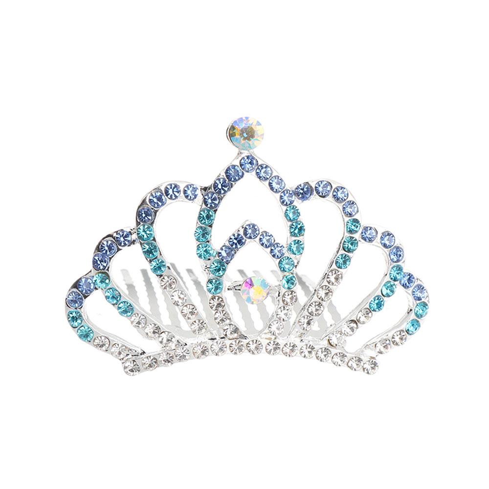 Birthday Present Crystal Party Children's Headwear Rabbit Crown Comb Hairpin