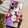 Phone Cover For Realme GT 6 Case Silicone Black Bumper Soft TPU Coque for Realme GT 6T Case Protector Funda Realme GT6 GT6T Bag