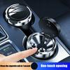 Car ashtray, press type one key opening, anti fly ash ashtray, built-in metal inner liner, flame retardant and heat-insulating