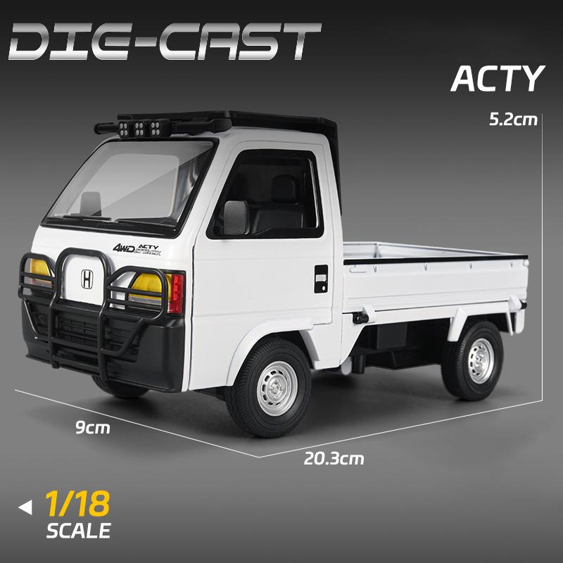 CPR1 1:18 Honda ACTY 4WD Attack Pickup Truck Alloy Metal Diecast Model Car Home Decoration & Collectibles Hobby Display Ornaments Toy