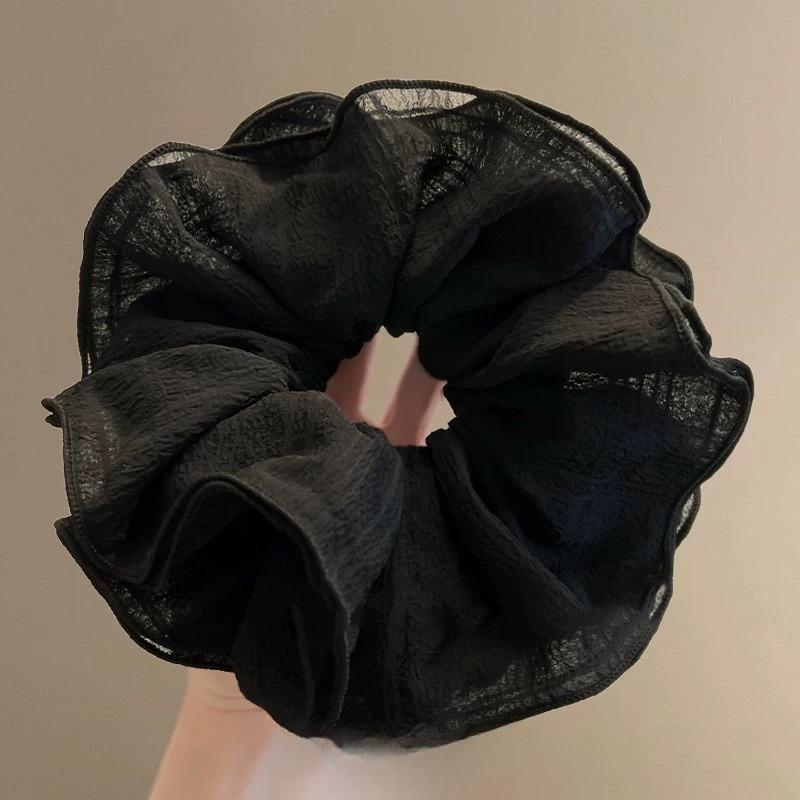 French-Korean Double-Layer Ballet Lace Extra Large Hair Scrunchie