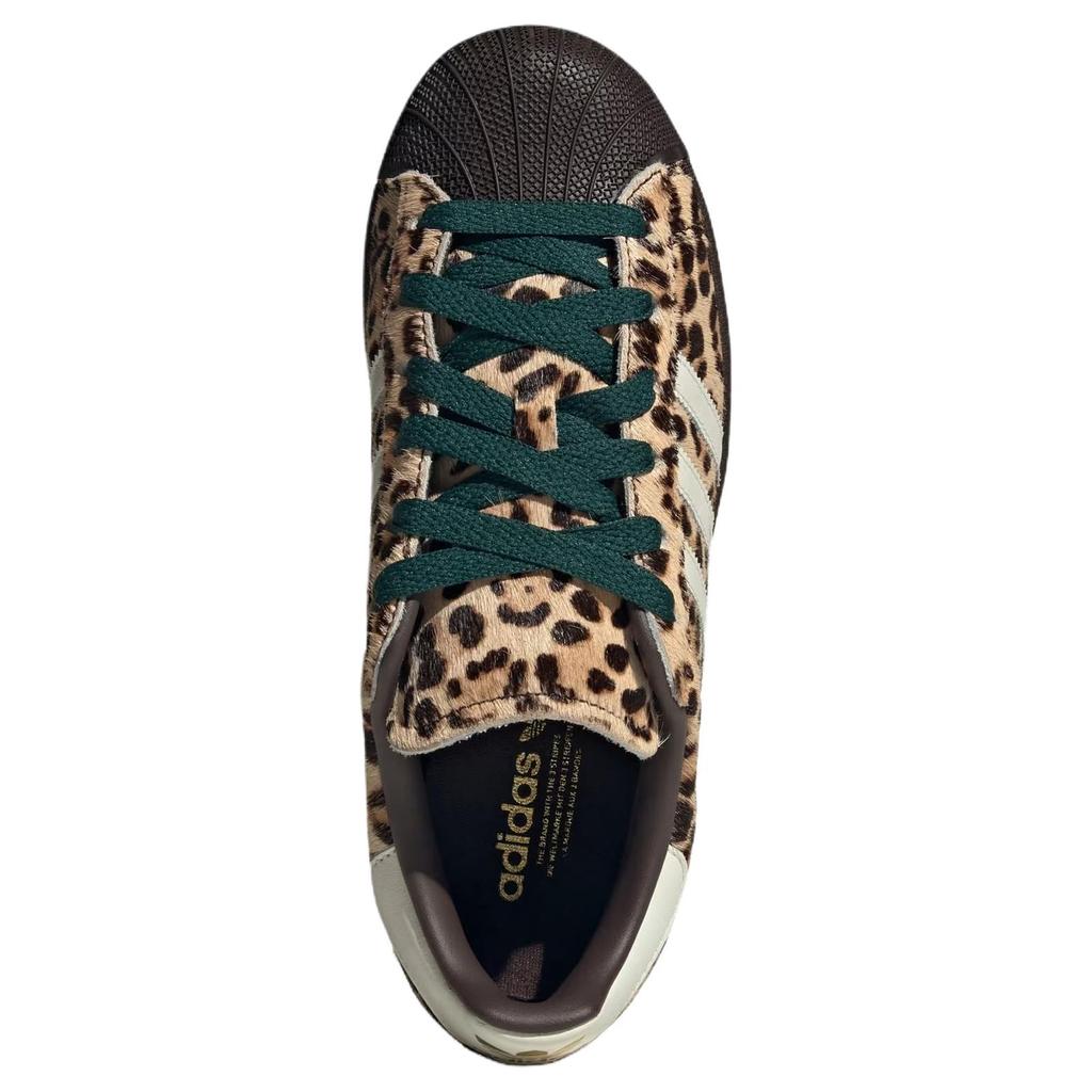Superstar Wmns Adidas Originals 2 'Леопард Темно-коричневый Слоновая кость' Женские KI4203