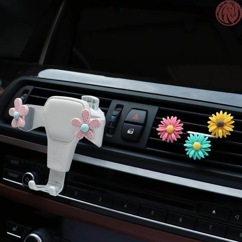 Mobile Phone Car Mount 2025 New Model for Women, Creative High-End Car Holder for Girls, Cute and Stylish