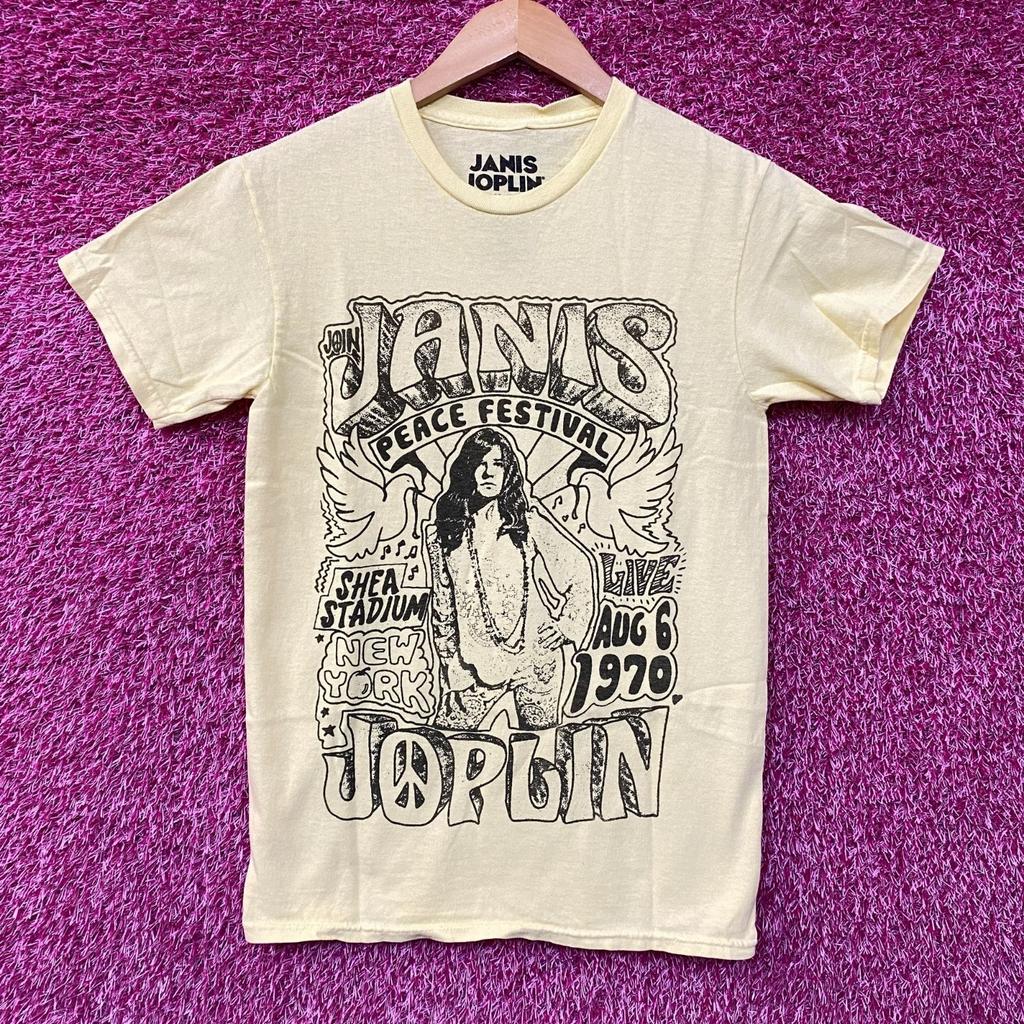 Футболка Janis Joplin Peace Festival Shea Stadium '70 Extra Small