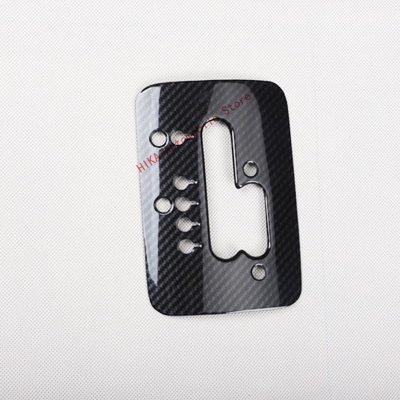Для Volkswagen Beetle 2003-2010 черное углеродное волокно Декоративная накладка на панель переключения передач салона накладка на ручку переключения передач 2004 2005 2006 2007 2008