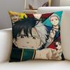 Bold WWIND BREAKERS Cushion Cover Breathable and skinfriendly linen pillowcase square removable and washable cushion