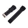 Rubber Watchbands Men Black Sport Diving Silicone Watch Strap Band Metal Buckle For G-Shock Watch Accessories