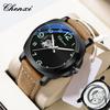 New Men's Watches Luxury Mechanical Automatic Watch For Men Sapphire Mirror Sports Waterproof Leather Strap
