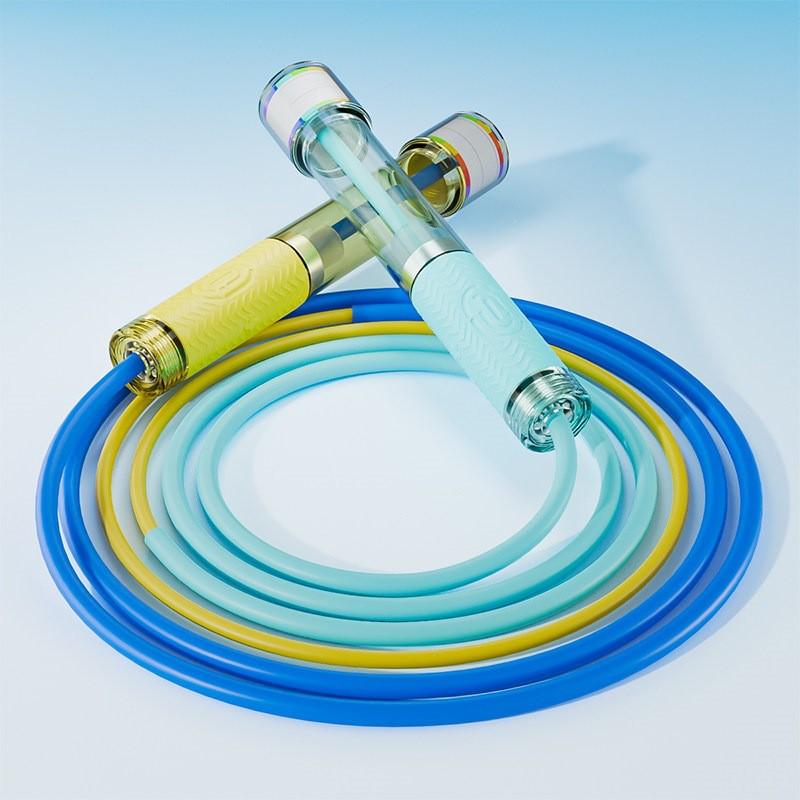 Bearing Jump Rope Kids Teens Adjustable PVC Skipping School PE Exam Practice No Tangle Design