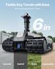 Электрический перемещатель прицепа, максимальная тяговая способность 4082 кг, дистанционно управляемый перемещатель прицепа с беспроводным диапазоном 100 м, моторизованный комплект тележки для кемпера подходит для