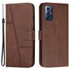 For Motorola Moto G Play (2024) 4G Wallet Case Leather Phone Cover Calf Texture