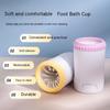 Pet Foot Cleaner Cat Dog Claw Washing Cup Cleaning Soft Pet Silicone Brush Small And Medium-sized Pet Semi-automatic Foot Washing Cup
