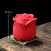 Керамическая банка для чая Роза Чайница Контейнер для хранения Влагостойкая герметичная банка для чая Банка для хранения с имитацией цветов и крышками Банки для конфет